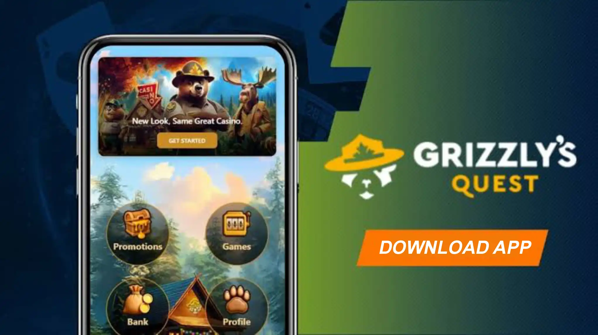 Grizzly'sQuest Casino App Screenshot